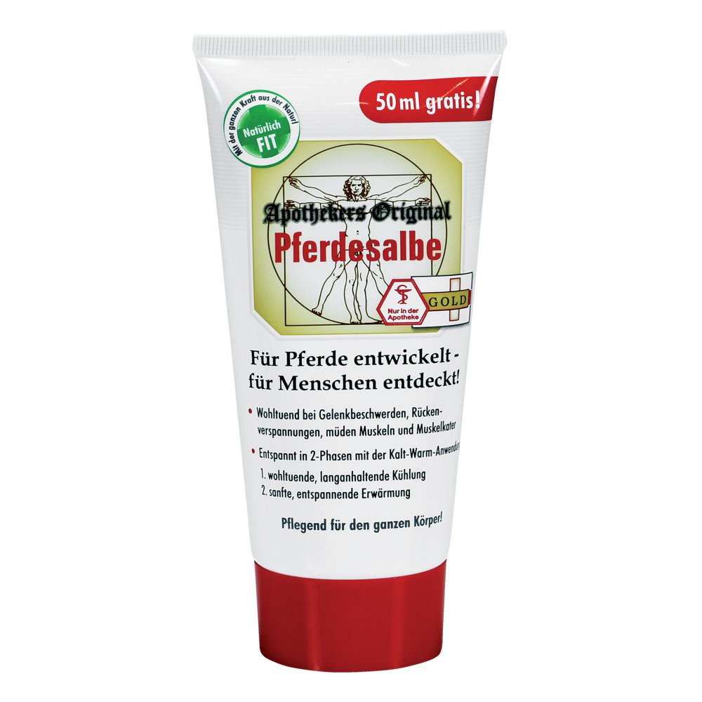 PFERDESALBE Apothekers Original Gold Tube