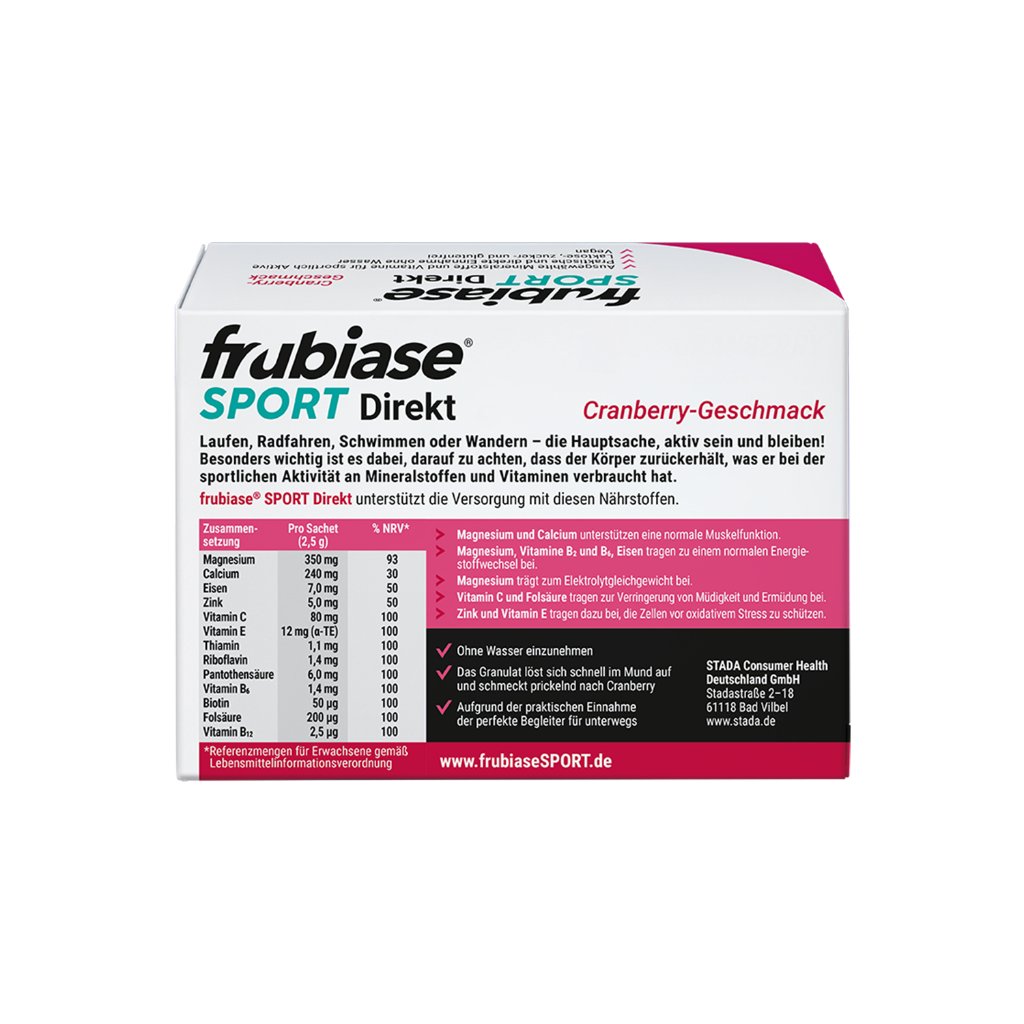 FRUBIASE SPORT Direkt Granulat
