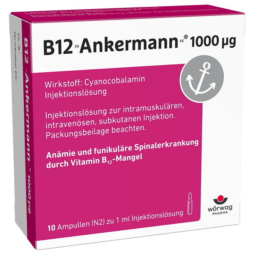 B12 ANKERMANN 1.000 μg Ampullen