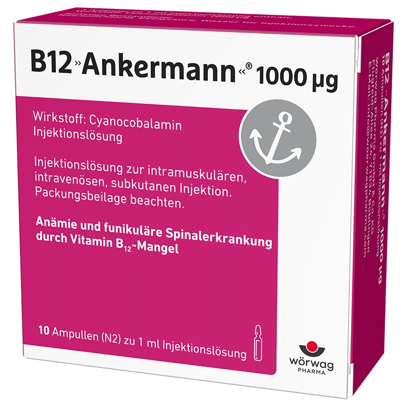 B12 ANKERMANN 1.000 μg Ampullen