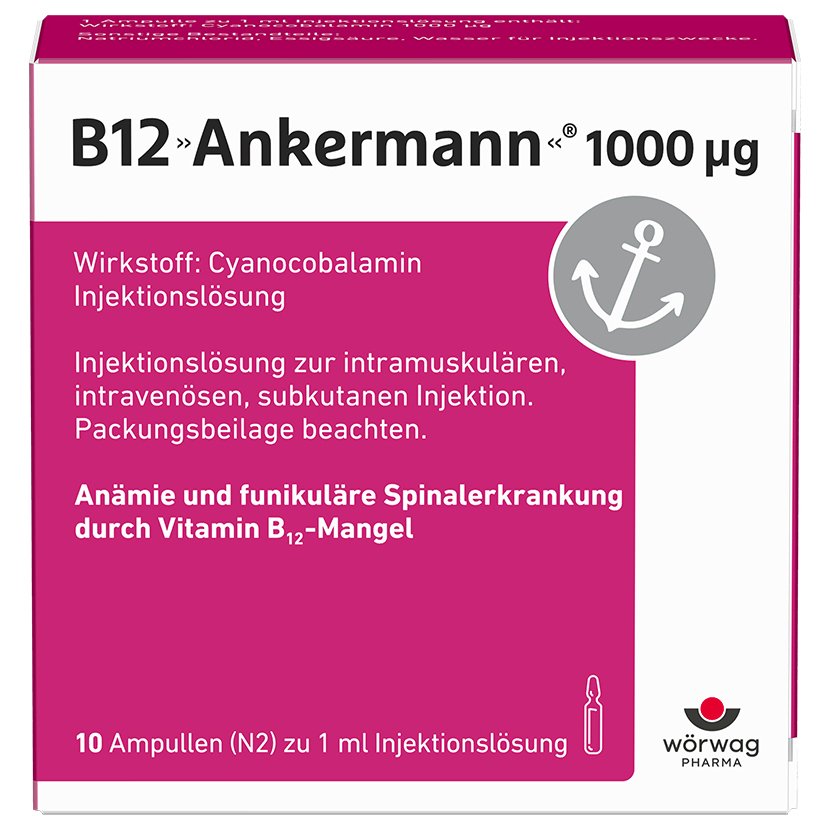 B12 ANKERMANN 1.000 μg Ampullen