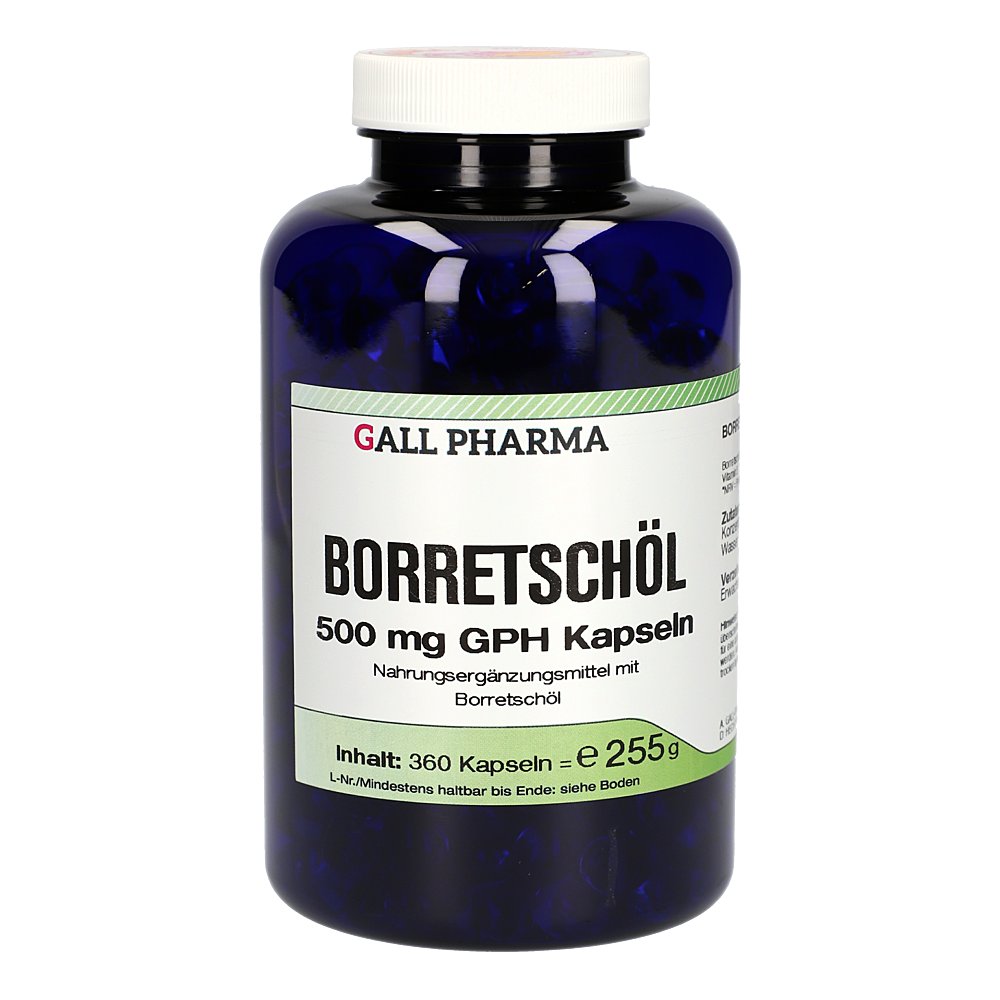 BORRETSCHÖL 500 mg GPH Kapseln