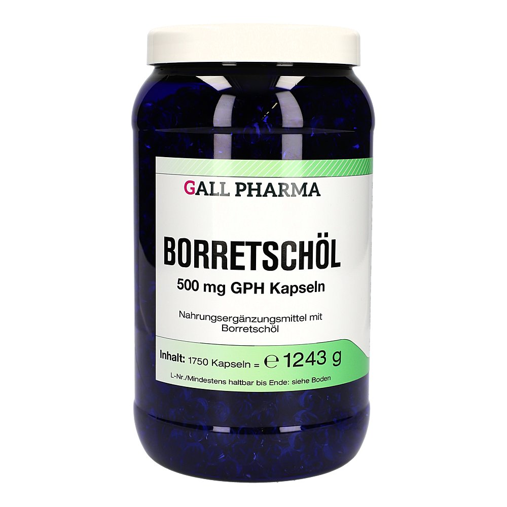 BORRETSCHÖL 500 mg GPH Kapseln