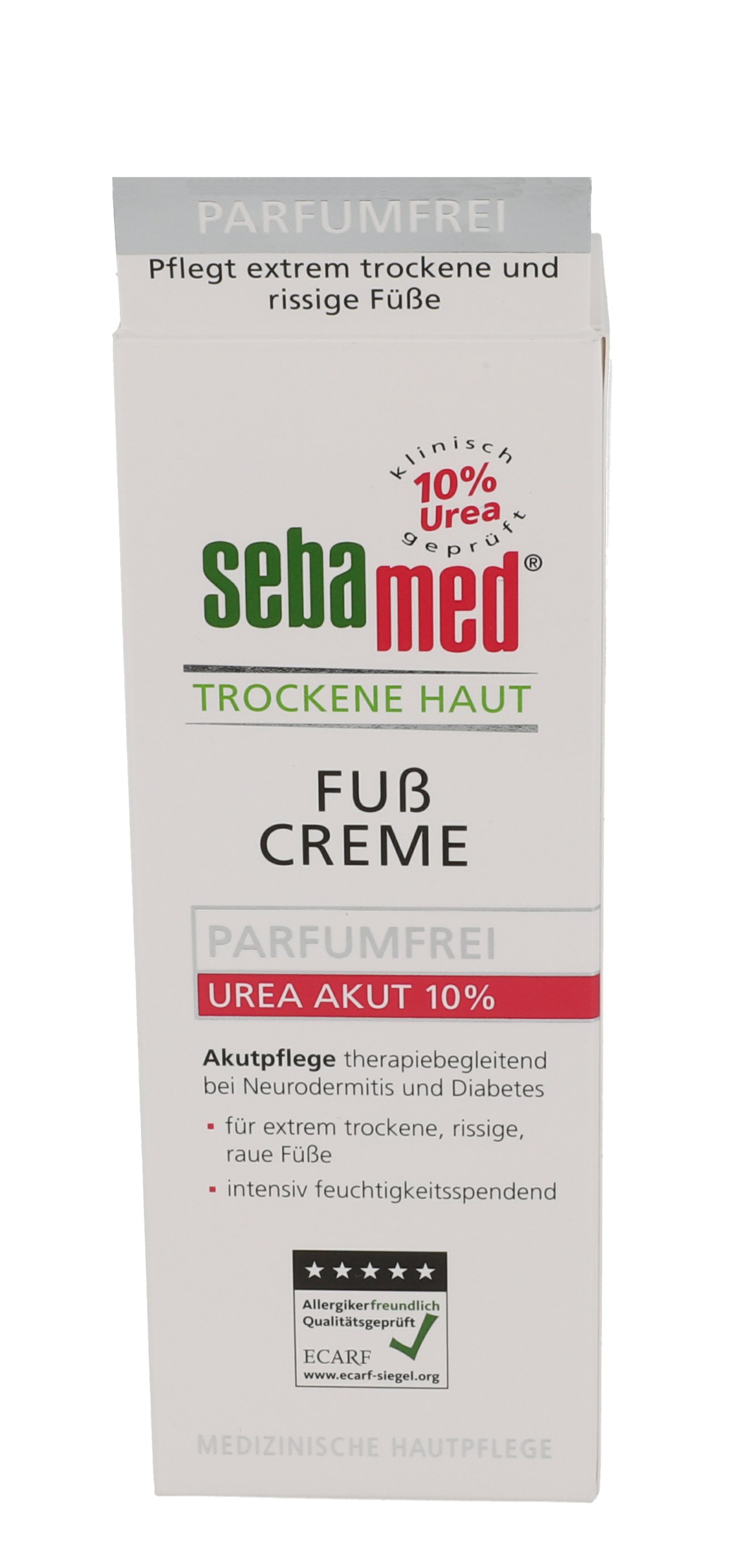SEBAMED Trockene Haut parfümfrei Fußcreme Urea10%