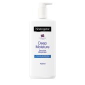 Neutrogena Deep Moisture Bodylotion Sensitive Parfümfreie Pflege 400ml