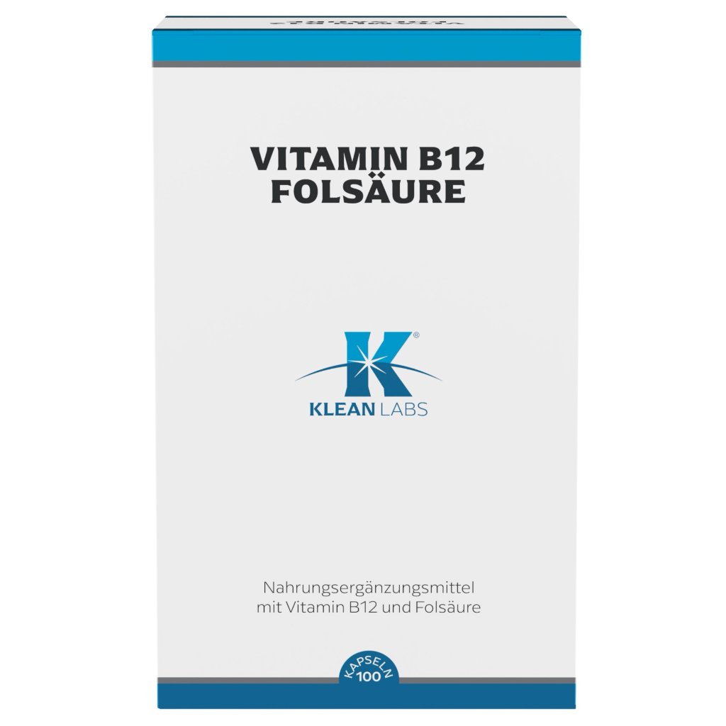 Klean Labs Vitamin B12 / Folsäure