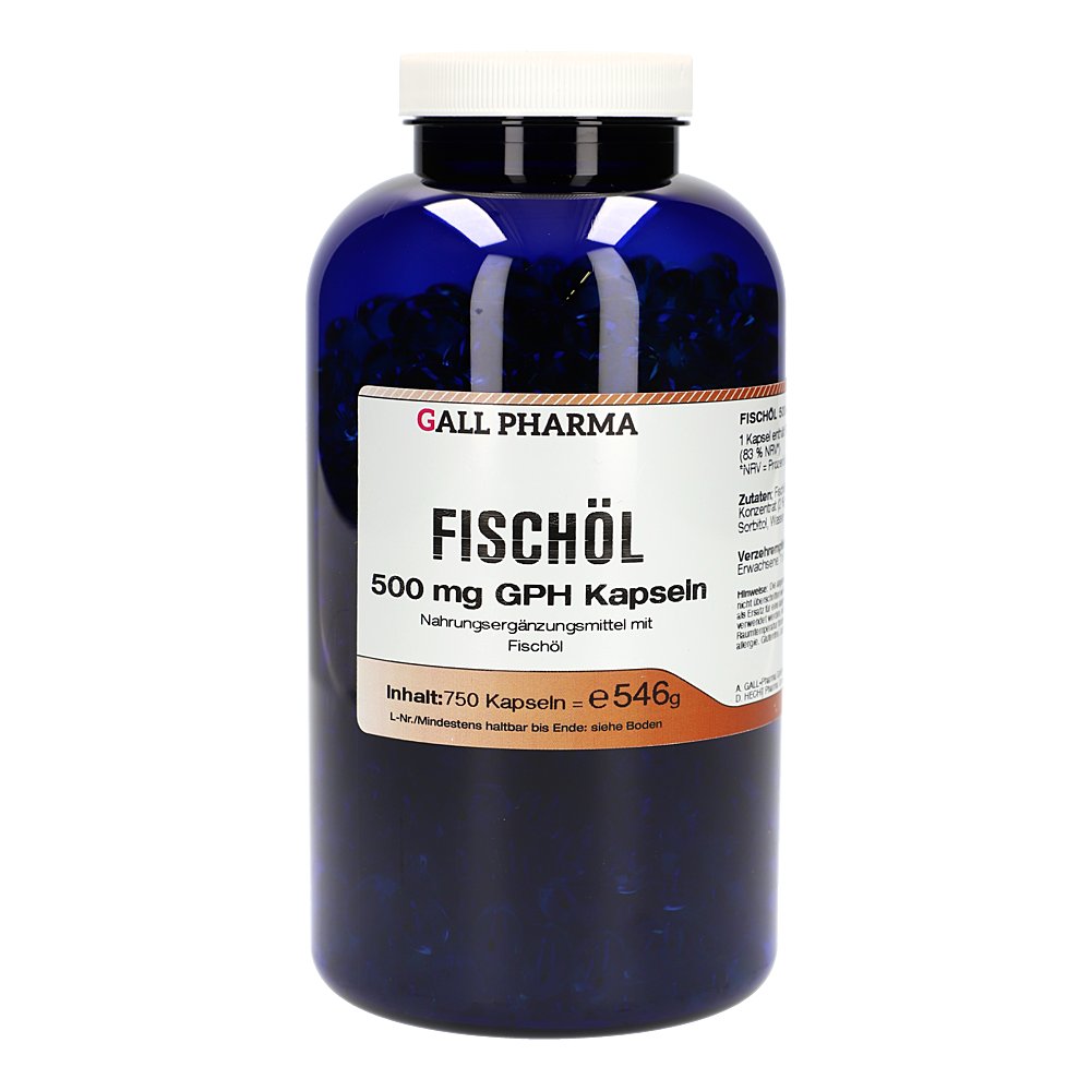 FISCHÖL 500 mg GPH Kapseln