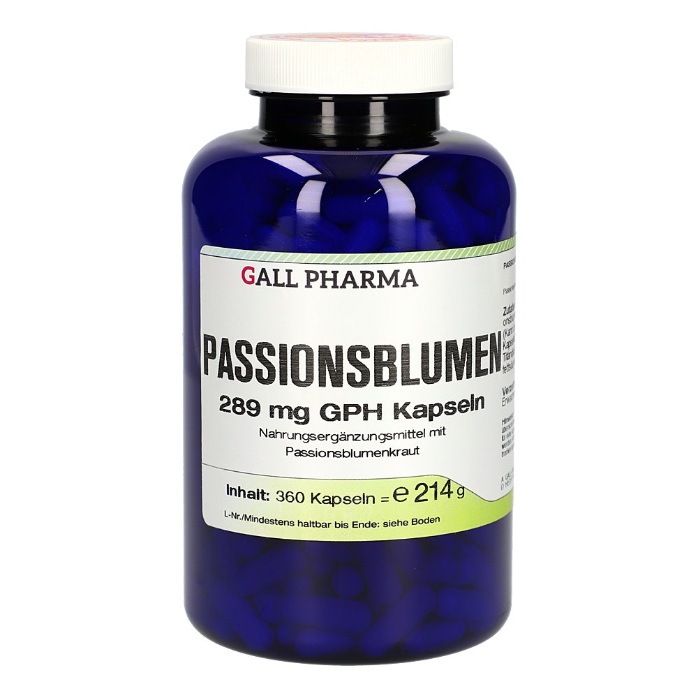PASSIONSBLUMEN 289 mg GPH Kapseln