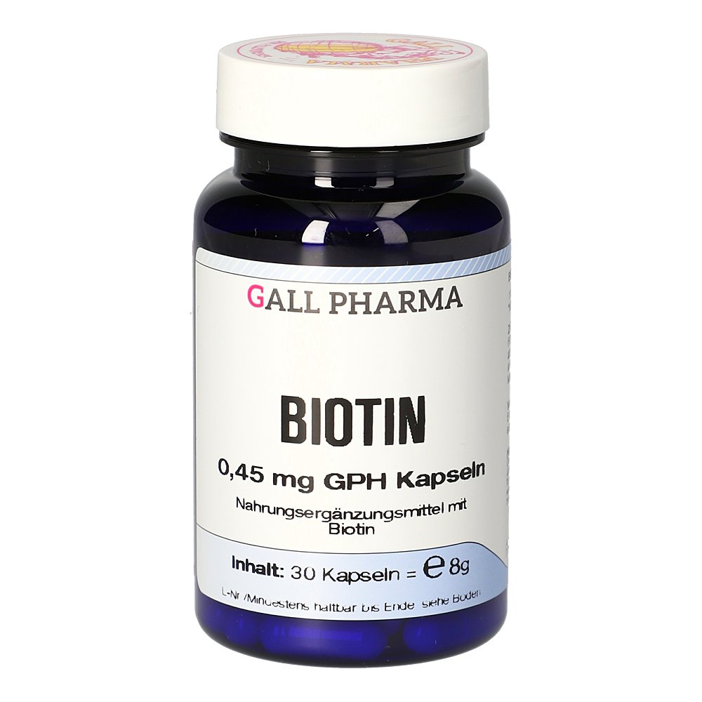 BIOTIN 0,45 mg GPH Kapseln
