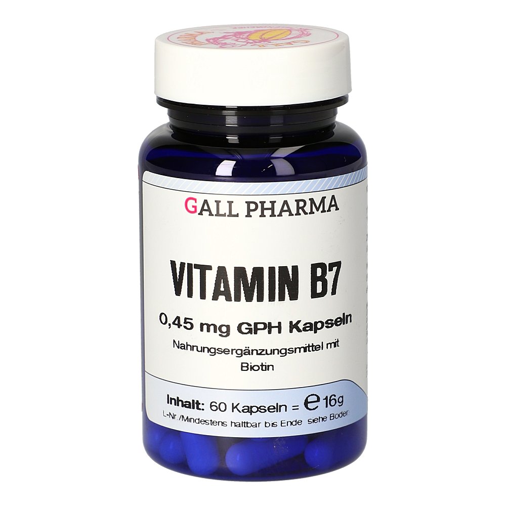VITAMIN B7 0,45 mg GPH Kapseln