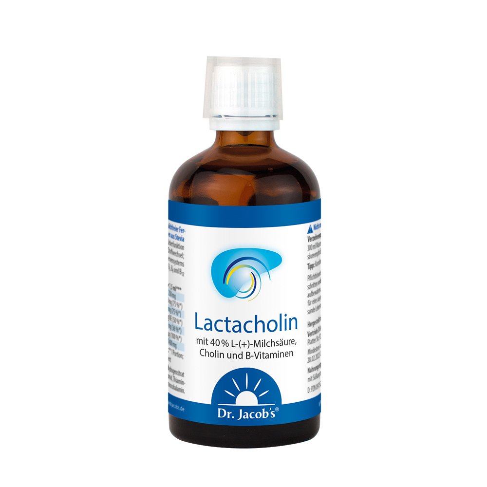 Dr. Jacob's LactaCholin Milchsäure Vitamin-B-Komplex vegan