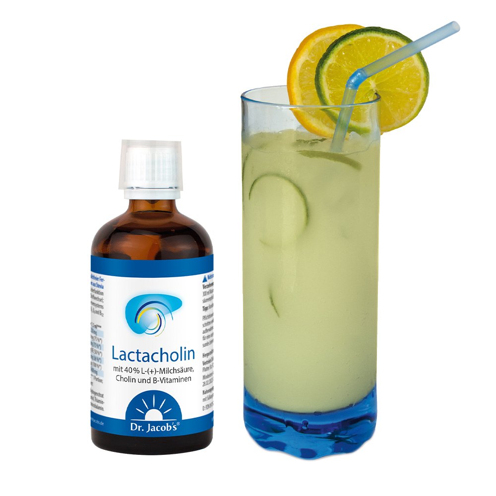 Dr. Jacob's LactaCholin Milchsäure Vitamin-B-Komplex vegan