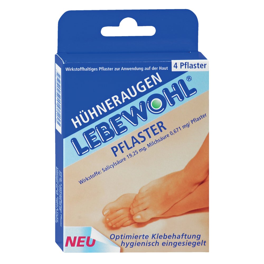 LEBEWOHL Hühneraugen Pflaster normal