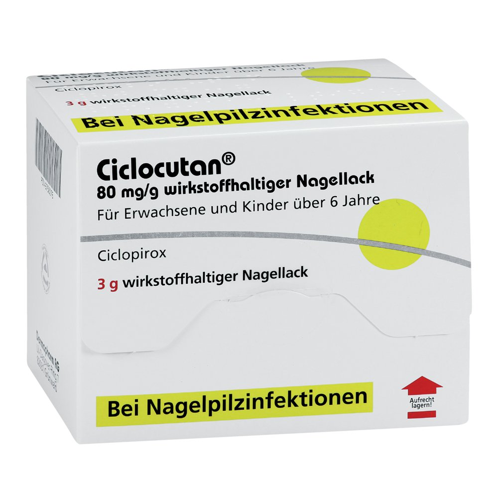CICLOCUTAN 80 mg/g wirkstoffhaltiger Nagellack