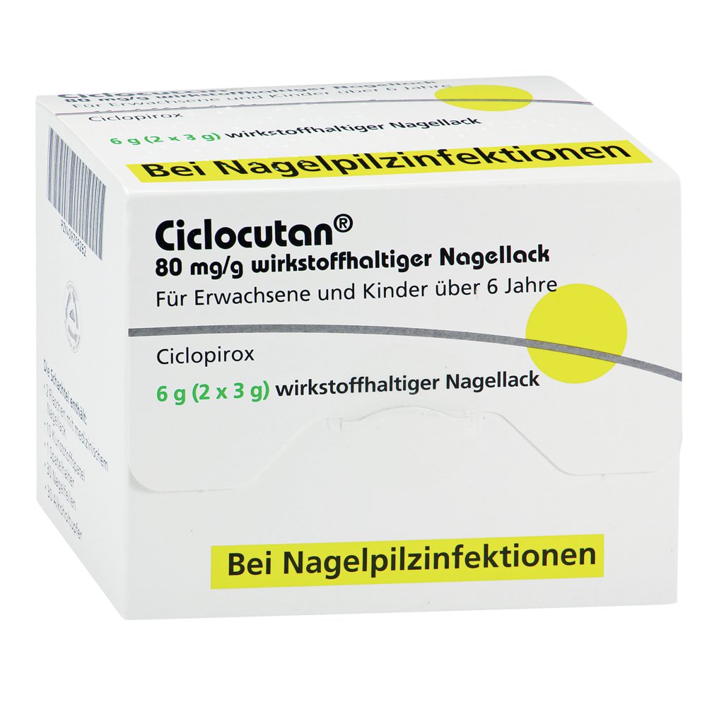 CICLOCUTAN 80 mg/g wirkstoffhaltiger Nagellack