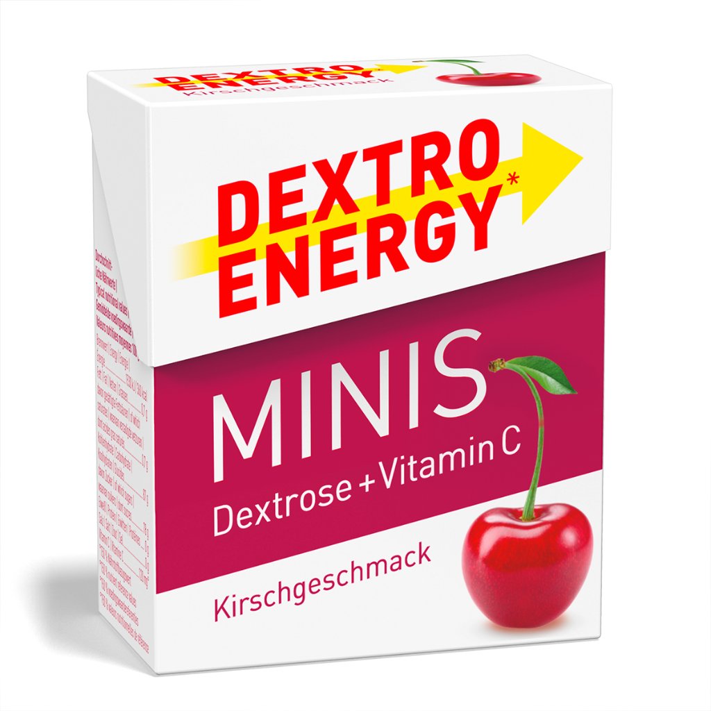 DEXTRO ENERGY Minis Kirsche + Vitamin C