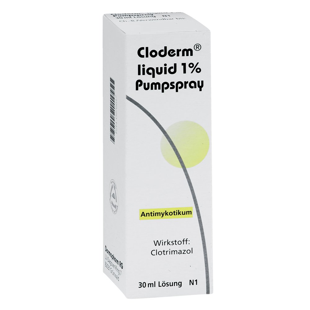 CLODERM Liquid 1% Pumpspray