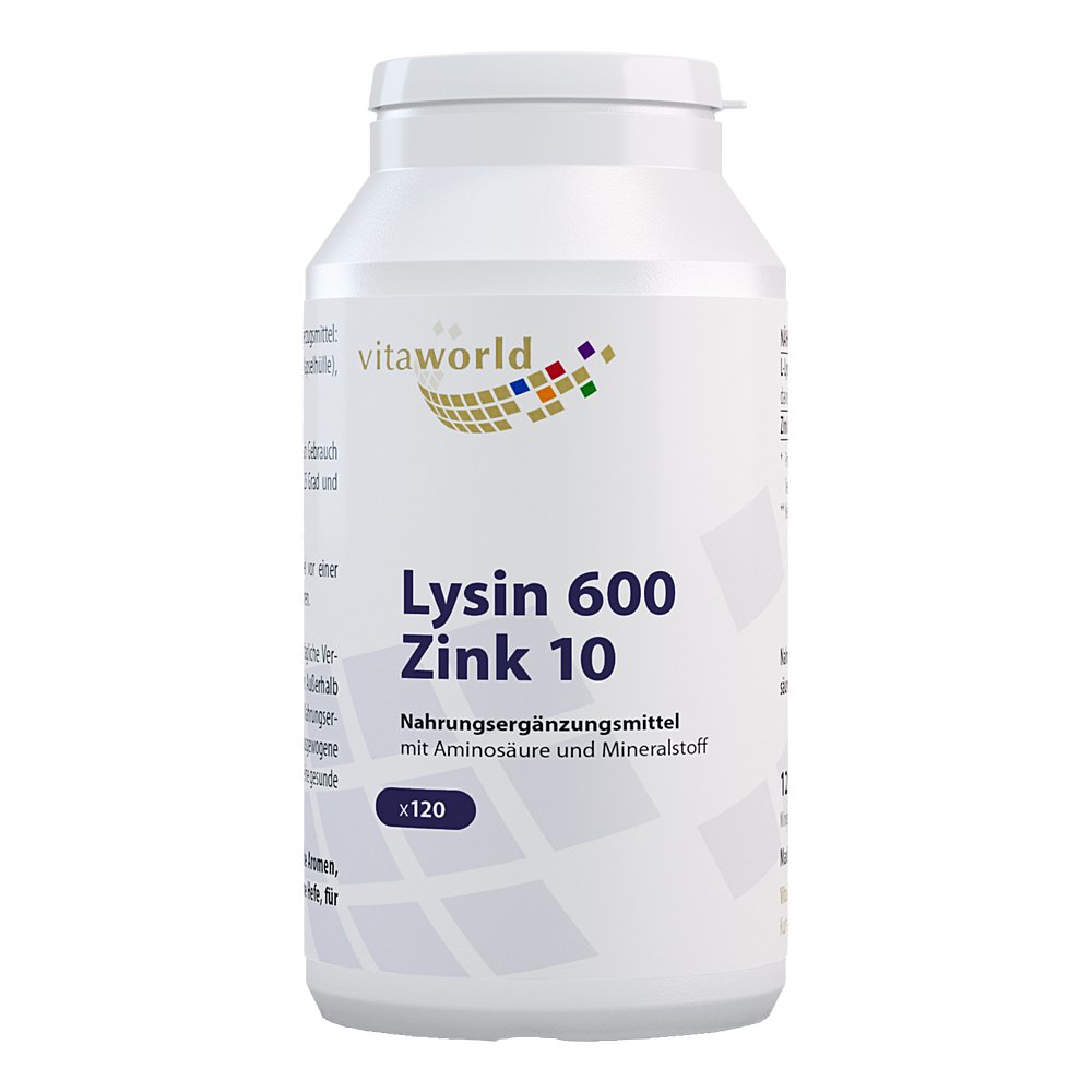 LYSIN 600 mg plus Zink 10 mg Kapseln