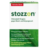 Stozzon Chlorophyll-Dragees gegen Mund- und Körpergeruch