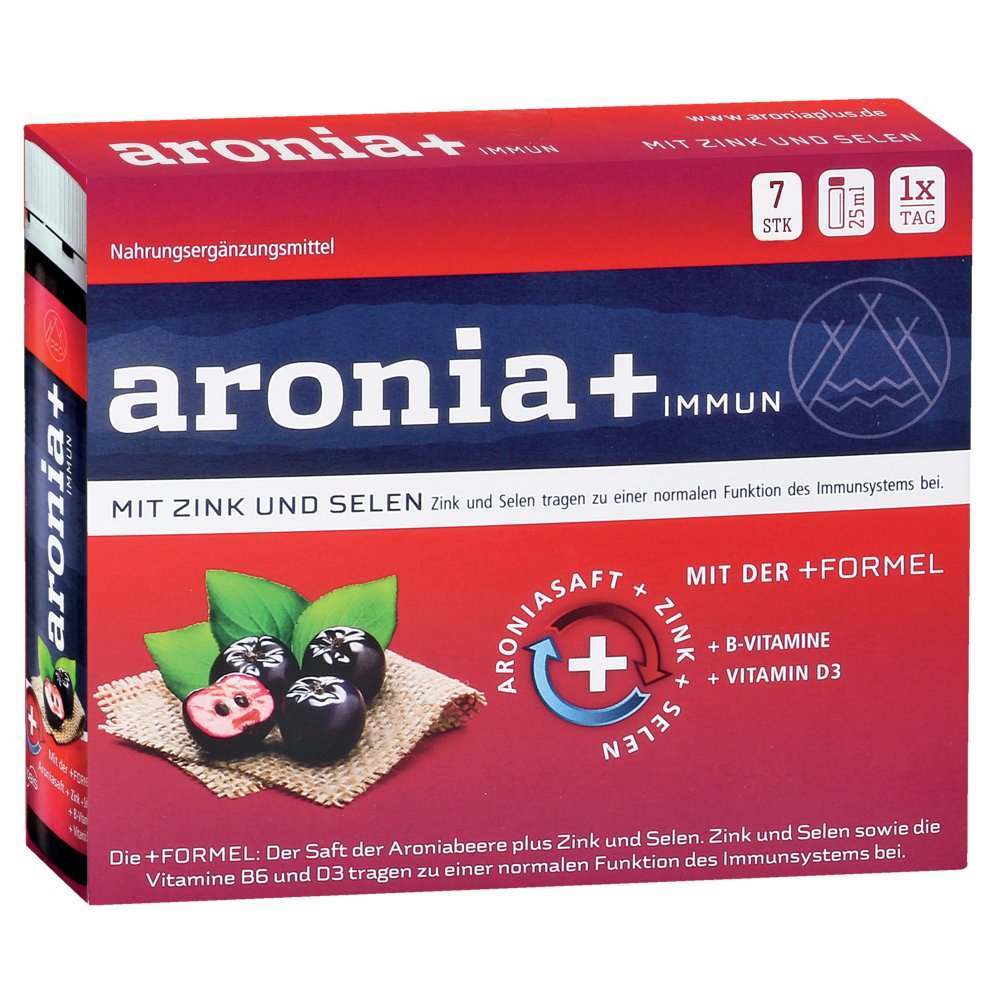 ARONIA+ IMMUN Trinkampullen