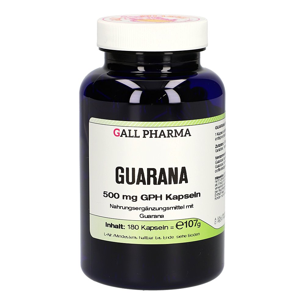 GUARANA 500 mg GPH Kapseln