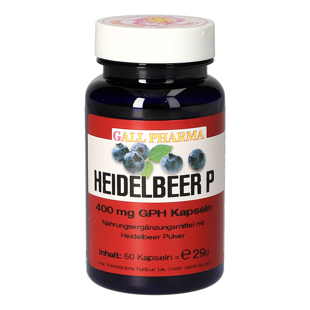 HEIDELBEER P 400 mg Kapseln