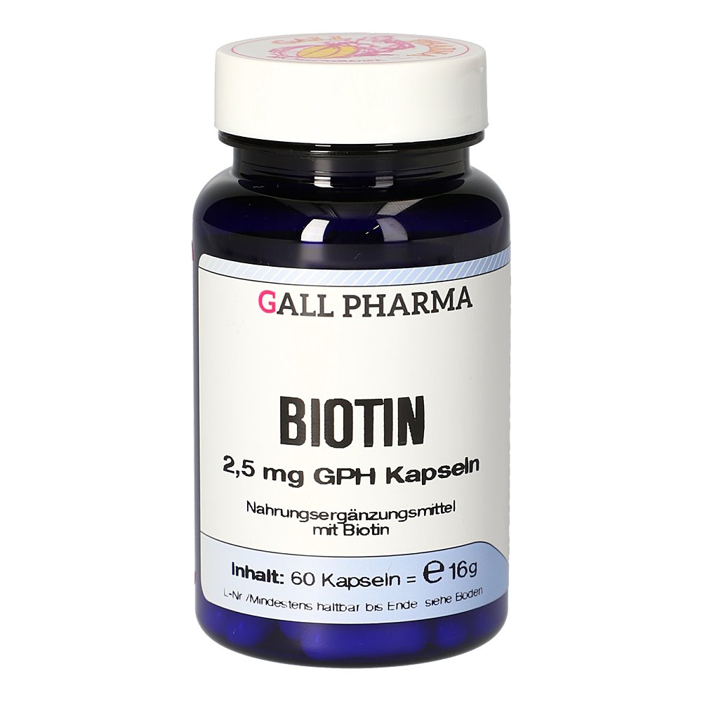 BIOTIN 2,5 mg GPH Kapseln