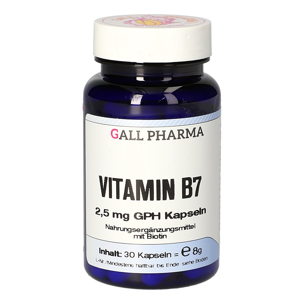 VITAMIN B7 2,5 mg GPH Kapseln
