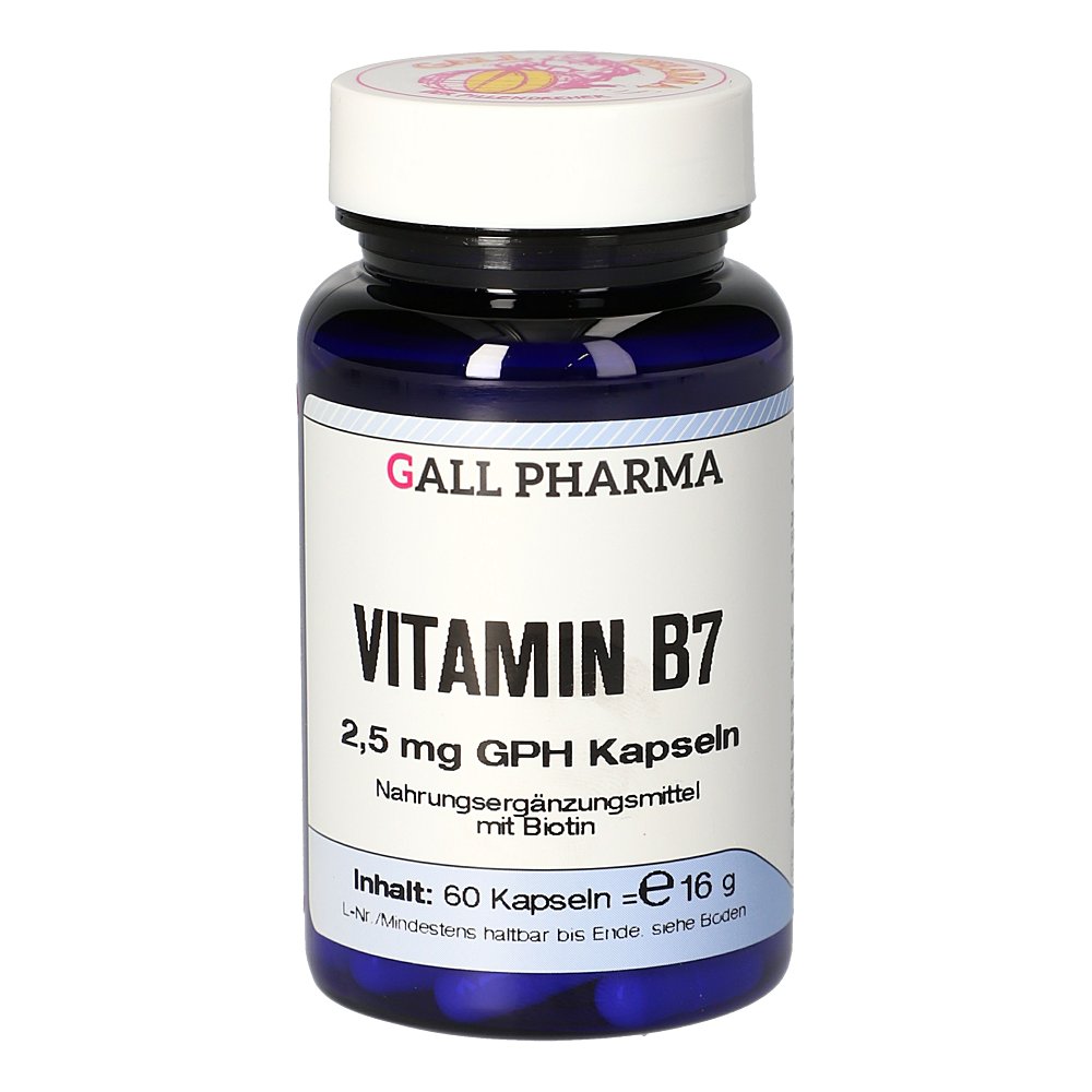 VITAMIN B7 2,5 mg GPH Kapseln