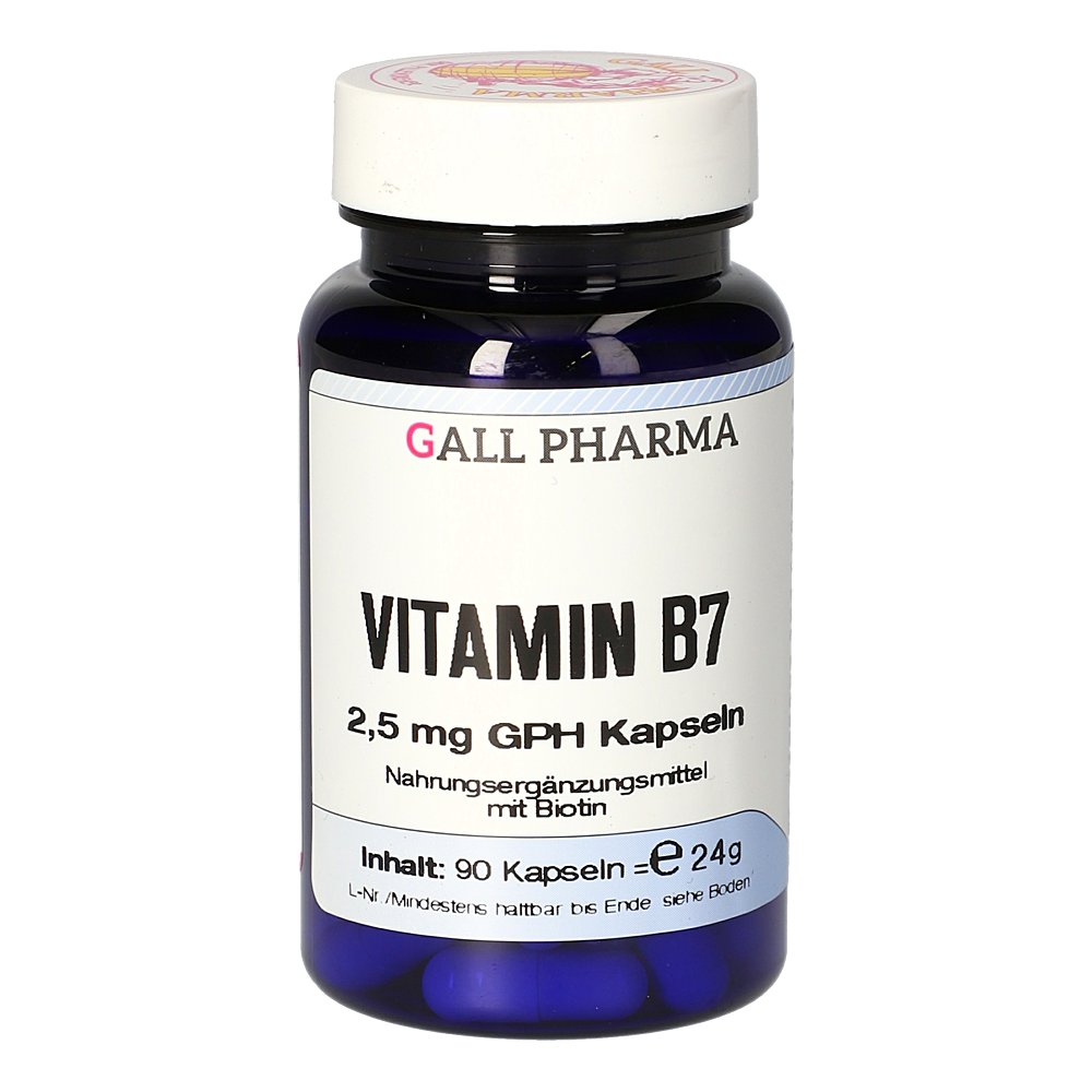 VITAMIN B7 2,5 mg GPH Kapseln