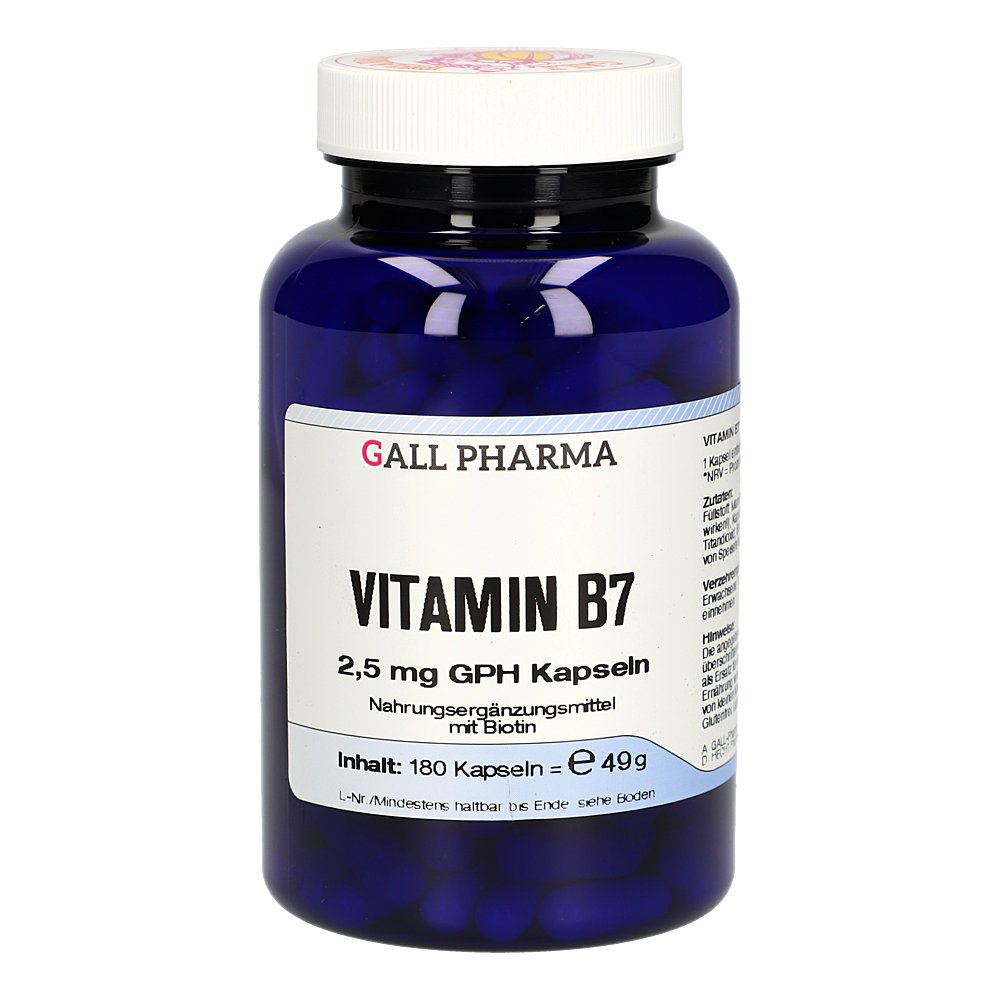 VITAMIN B7 2,5 mg Kapseln