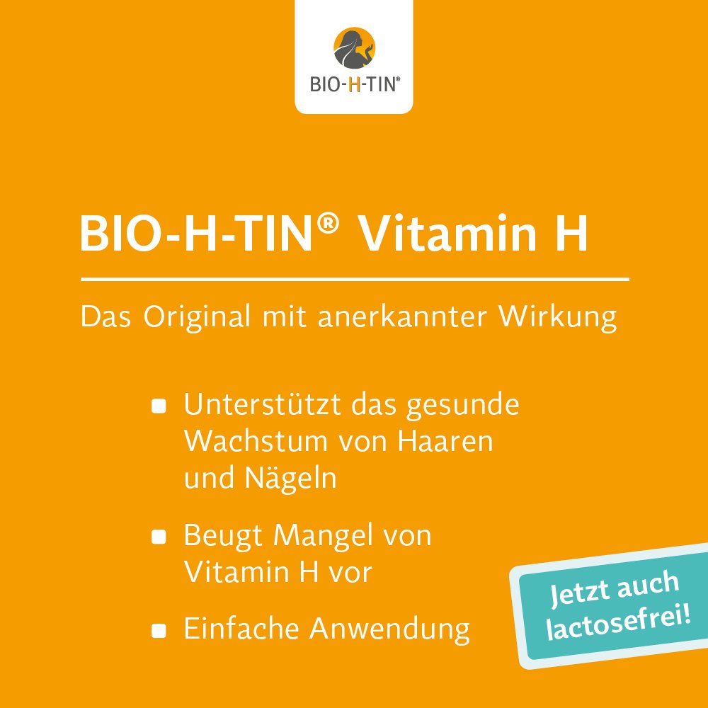 BIO-H-TIN Vitamin H 2,5 mg für 4 Wochen Tabletten