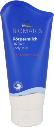 BIOMARIS Körpermilch nature mit Sanddorn-Duft