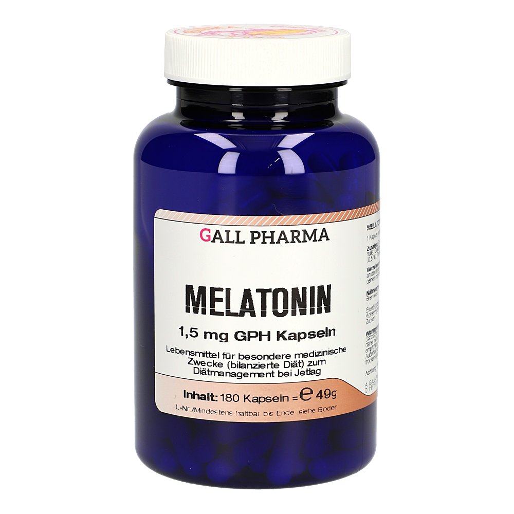 MELATONIN 1,5 mg GPH Kapseln