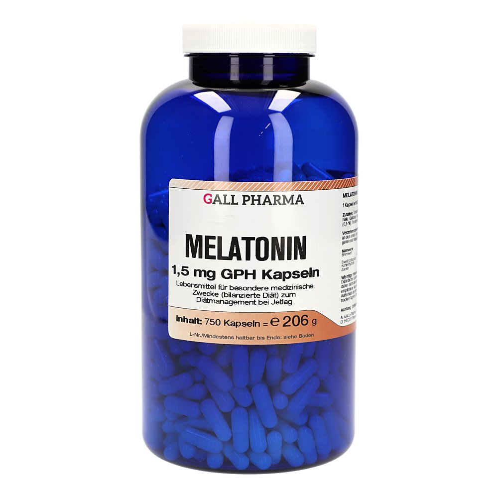 MELATONIN 1,5 mg GPH Kapseln