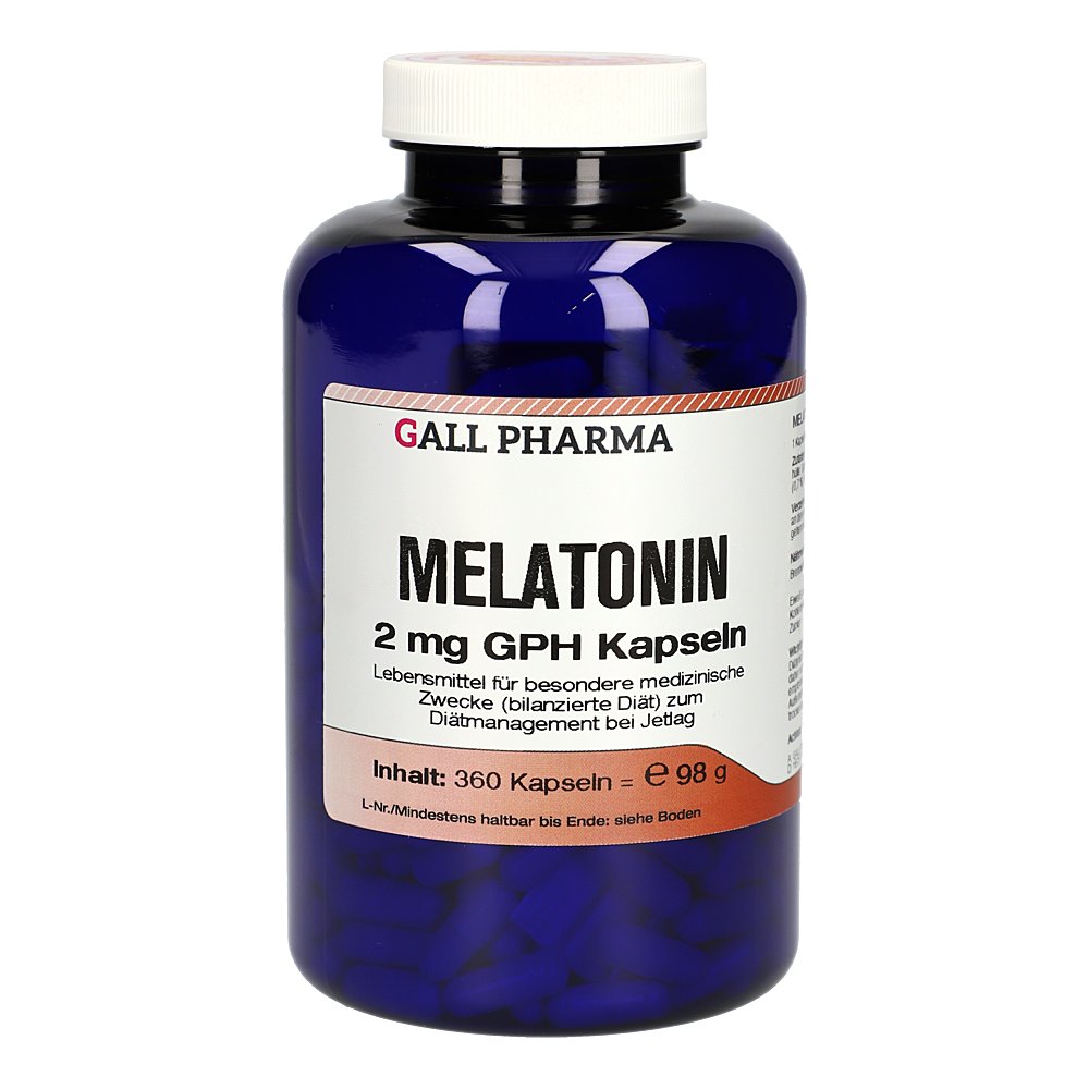 MELATONIN 2 mg GPH Kapseln