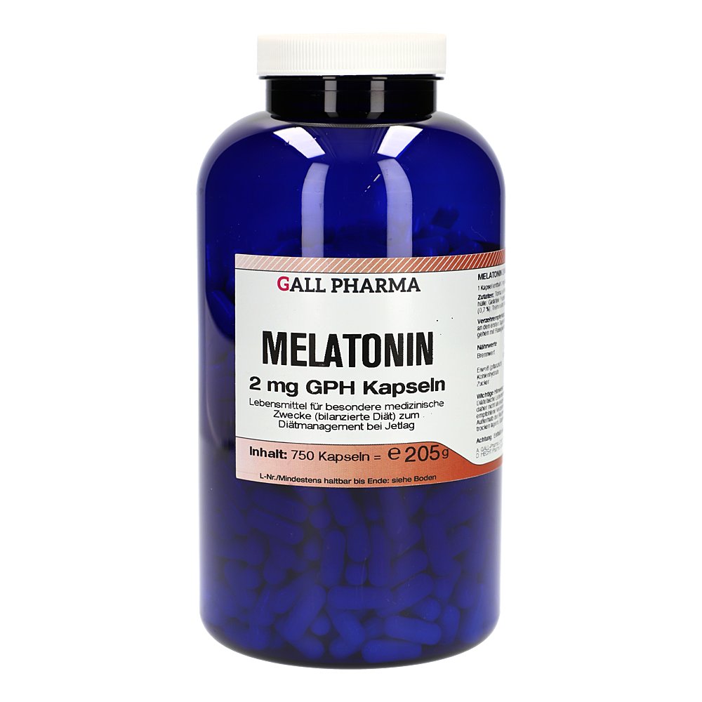 MELATONIN 2 mg GPH Kapseln