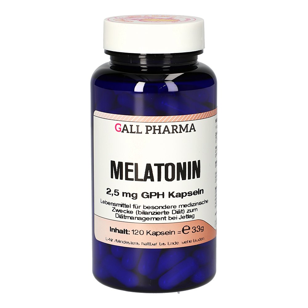 MELATONIN 2,5 mg GPH Kapseln