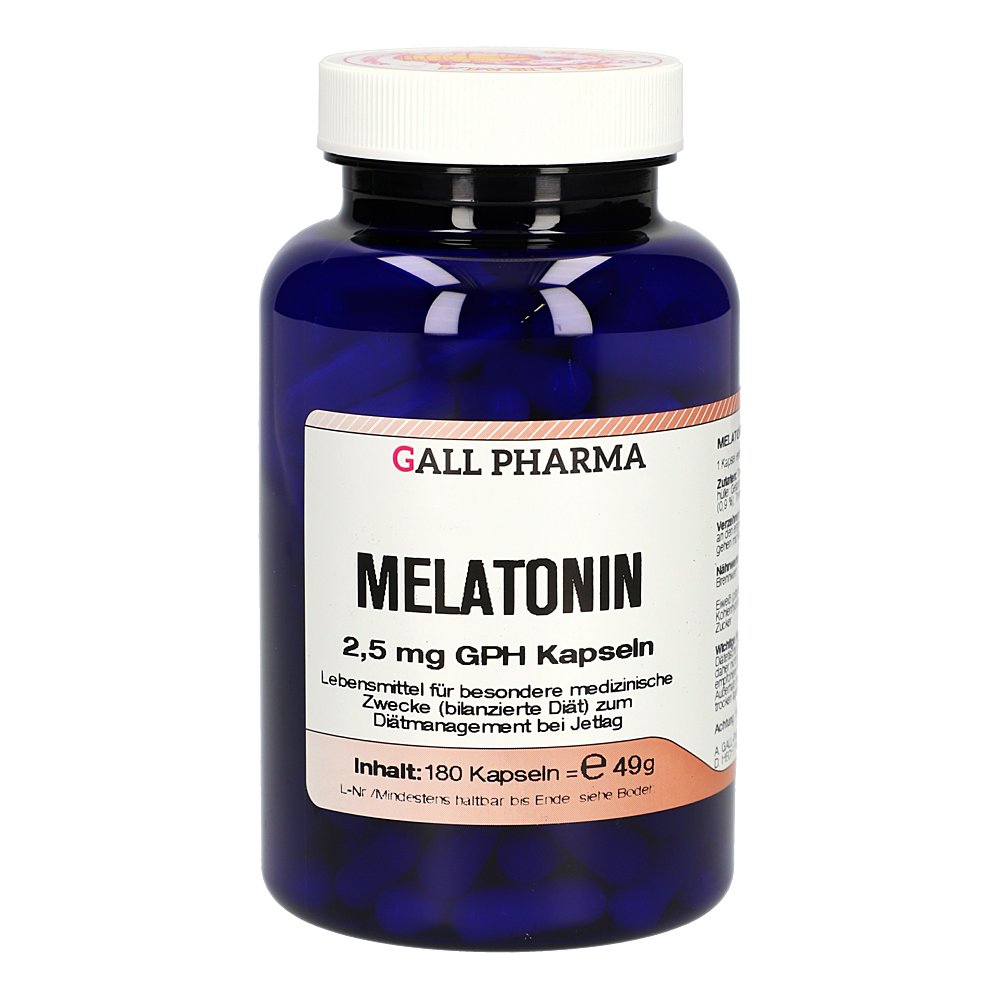 MELATONIN 2,5 mg GPH Kapseln
