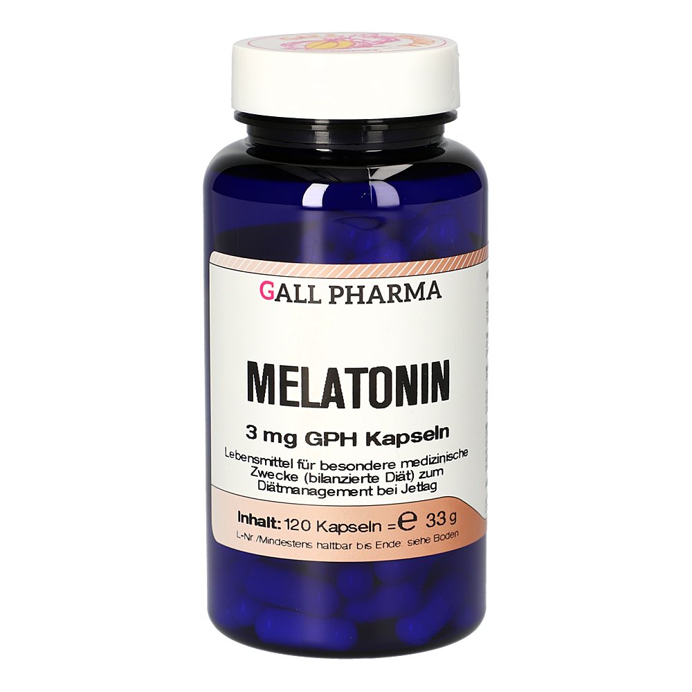 MELATONIN 3 mg GPH Kapseln