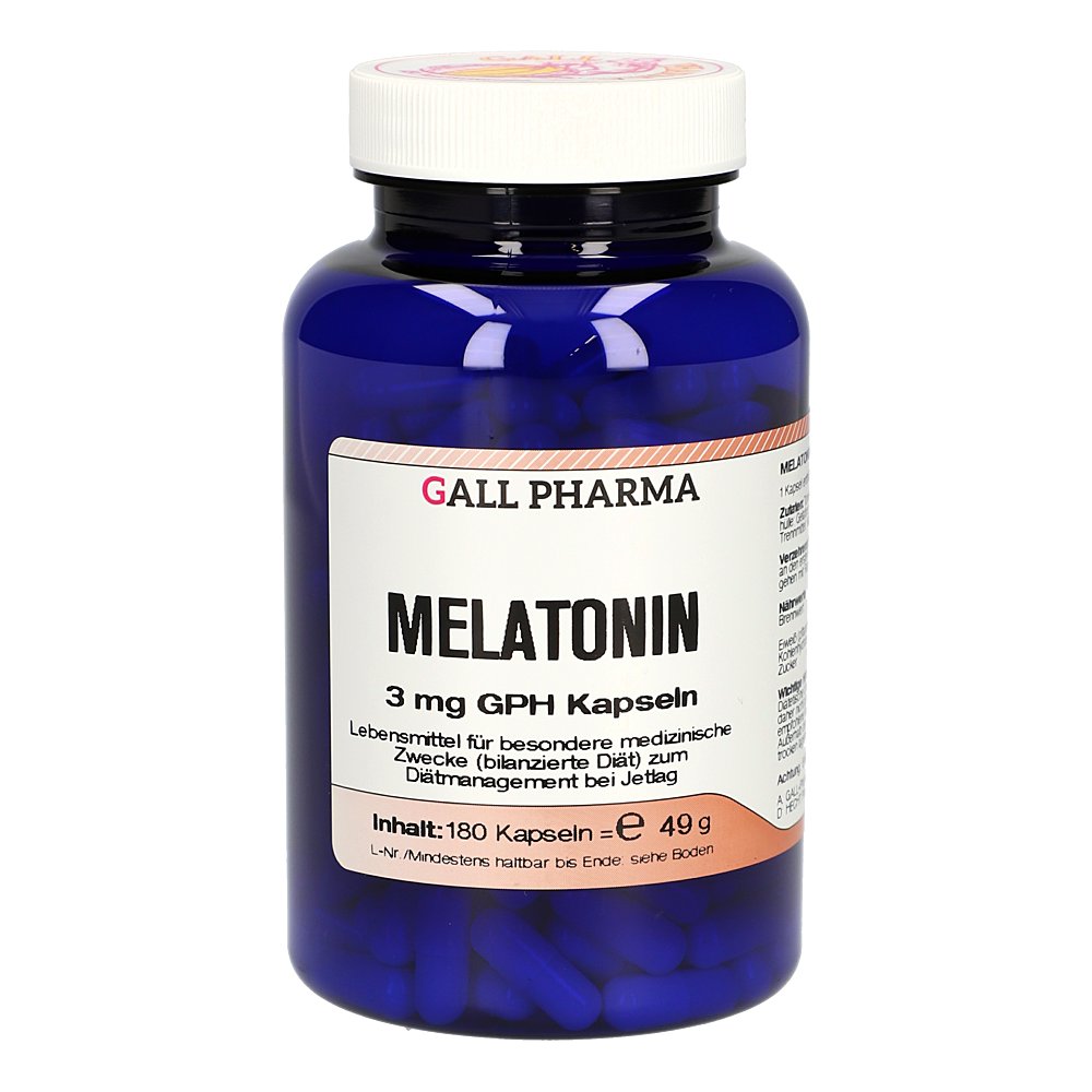MELATONIN 3 mg GPH Kapseln