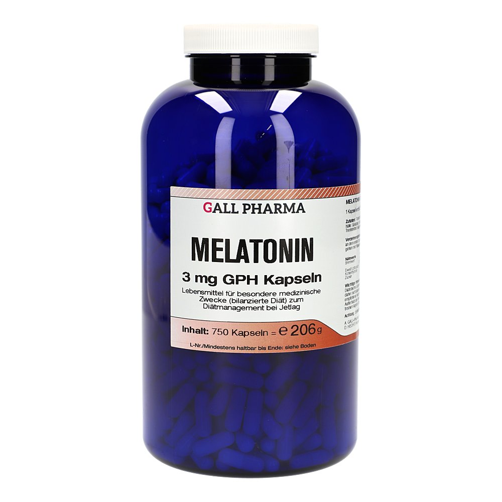 MELATONIN 3 mg GPH Kapseln