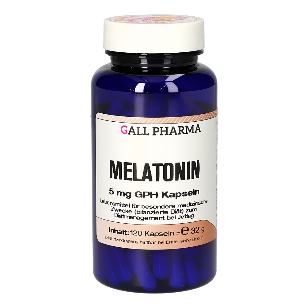 MELATONIN 5 mg GPH Kapseln