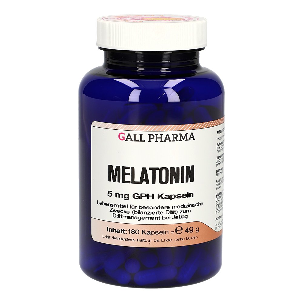 MELATONIN 5 mg GPH Kapseln