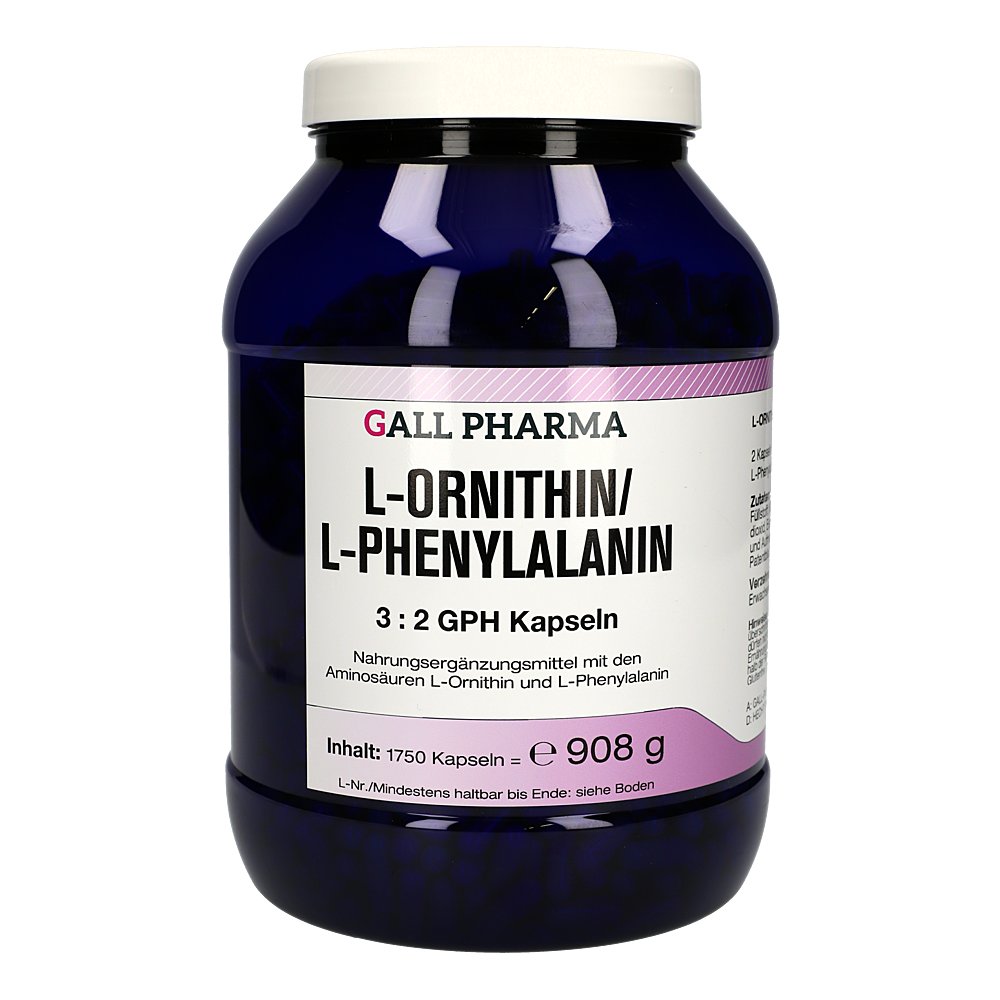 L-ORNITHIN/L-PHENYLALANIN 3:2 GPH Kapseln