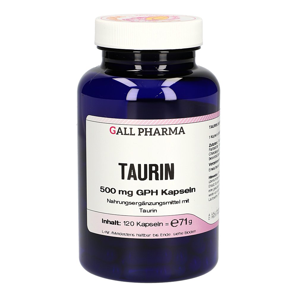TAURIN 500 mg GPH Kapseln