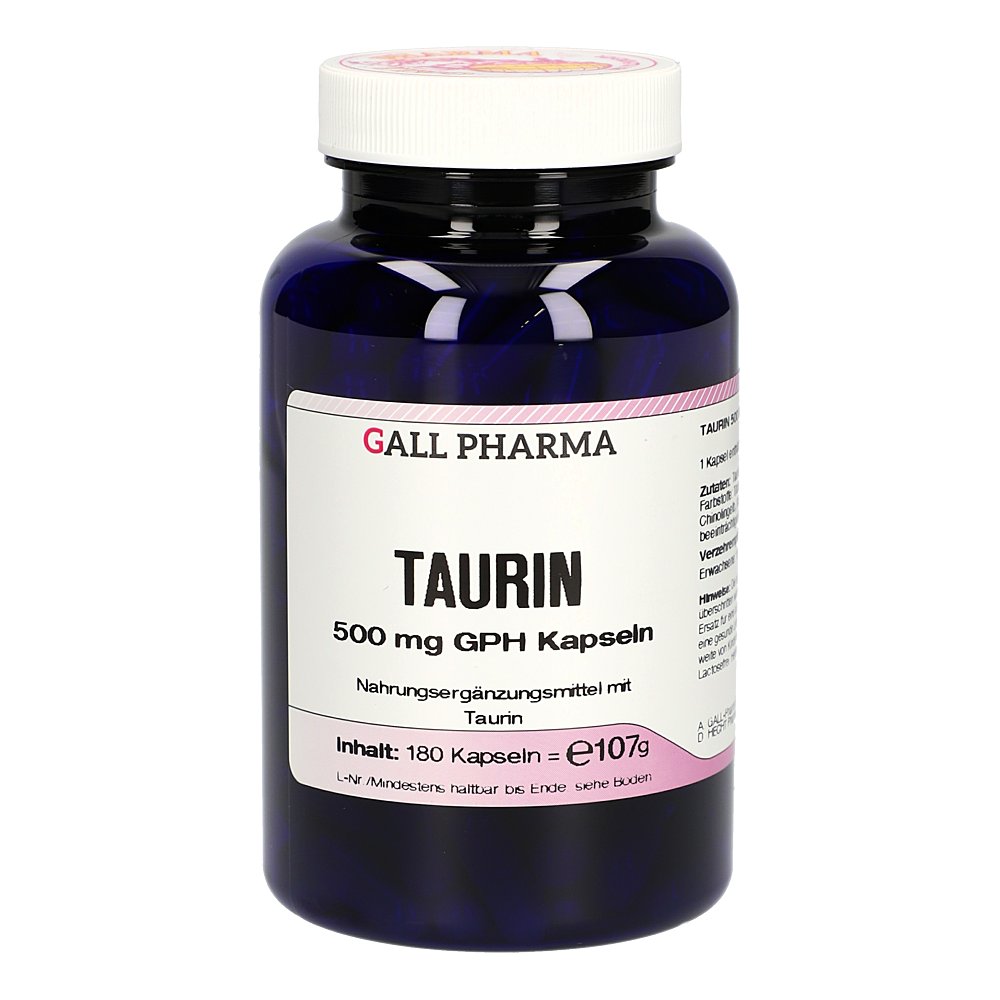 TAURIN 500 mg GPH Kapseln