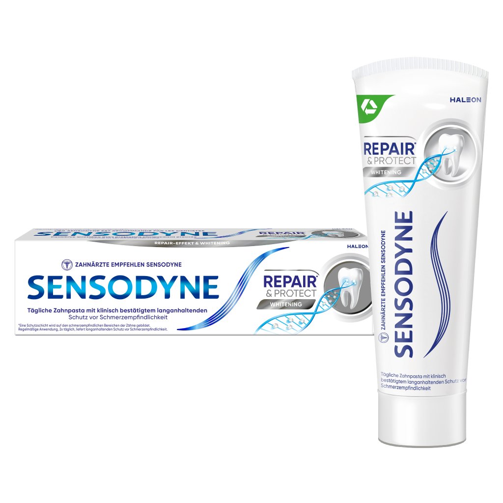 Sensodyne Repair & Protect Whitening Zahnpasta, 1x75ml