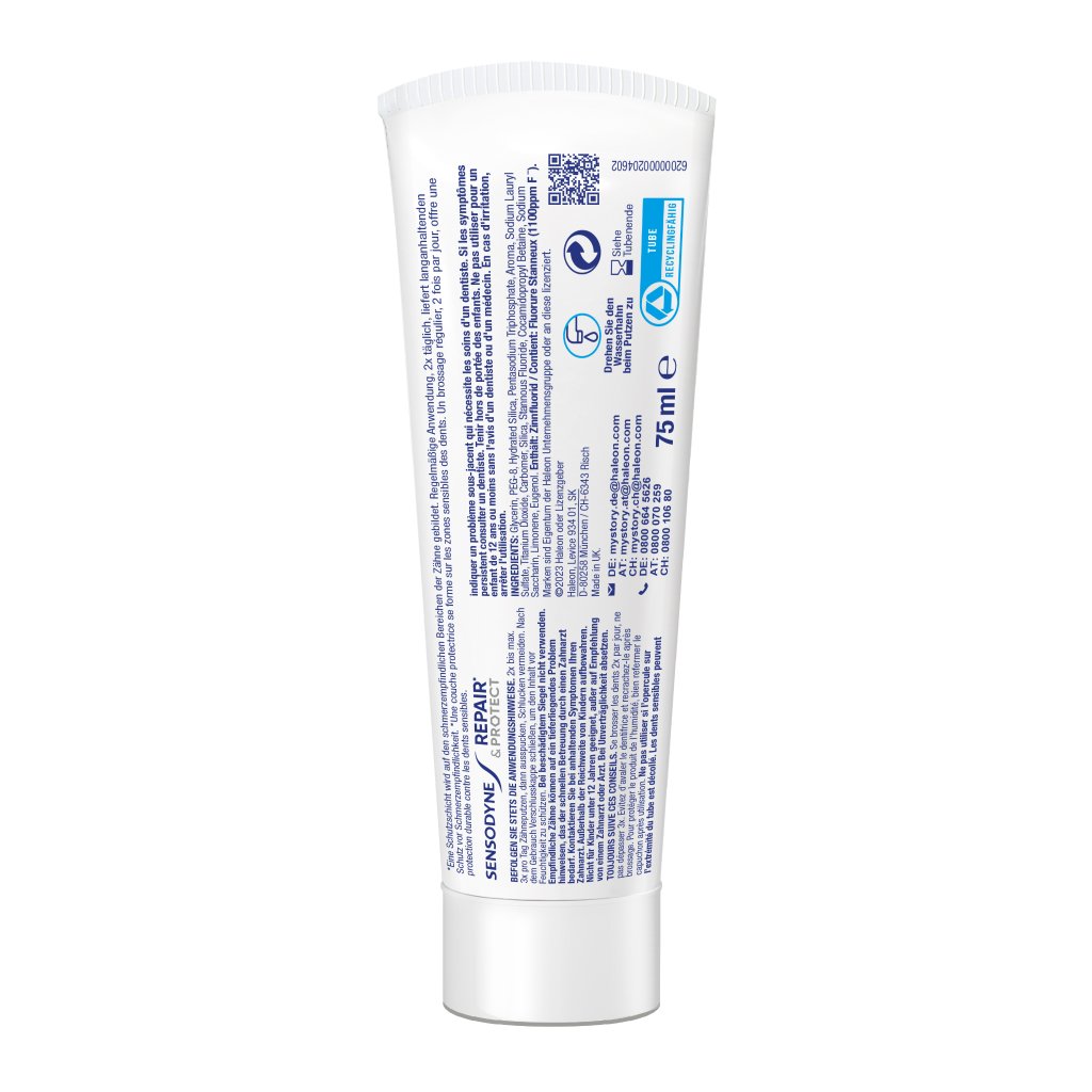 Sensodyne Repair & Protect Whitening Zahnpasta, 1x75ml