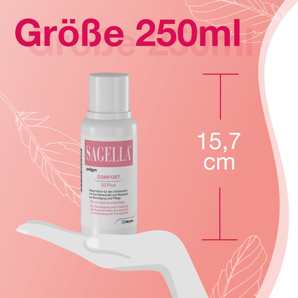 SAGELLA poligyn Intimwaschlotion für Frauen 50+